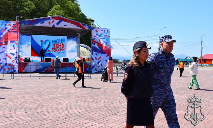 На Камчатке в День России росгвардейцы обеспечили безопасность на праздничных мероприятиях