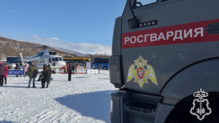 Росгвардия обеспечила безопасность XV зимнего фестиваля «Елизовский спринт» на Камчатке