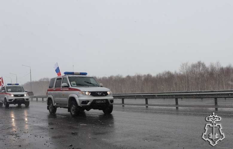 Автопробег Росгвардии на Камчатке: память о Великой Побед
