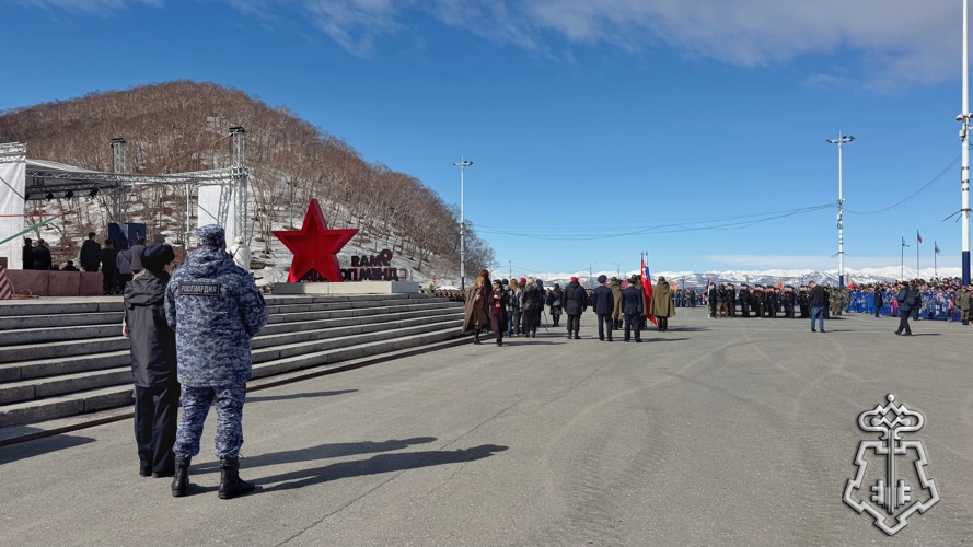 Росгвардия приняла участие в мероприятиях, посвящённых празднованию Дня Победы на Камчатке