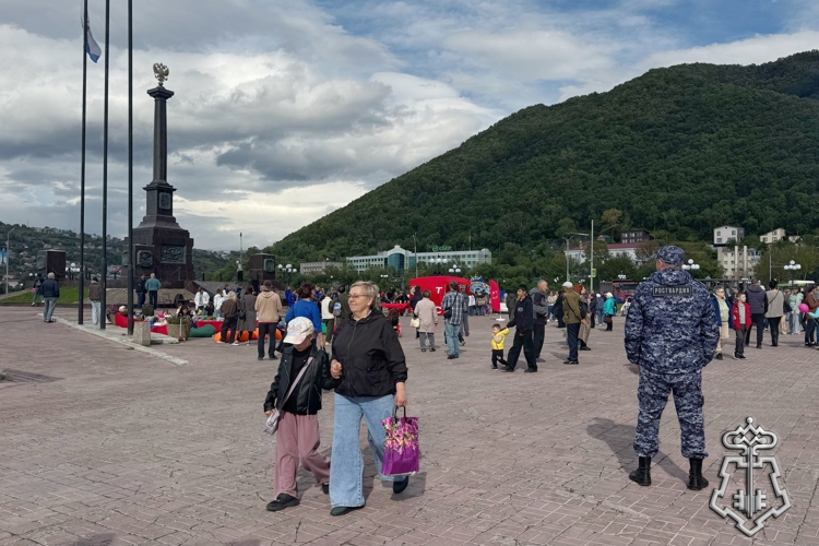 Росгвардия обеспечила безопасность на праздновании Дня города в Петропавловске-Камчатском